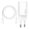 Baseus Super Si hálózati gyorstöltő+Type-C-Lightning kábel