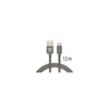 Swissten USB-A/micro USB Kábel 1,2m, szürke (71522202) Swissten USB-A/micro USB Kábel 1,2m, szürke (71522202)