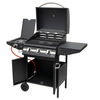 Home GRG01 gázgrill, 3 főégővel, 1 oldalégővel