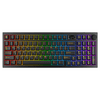 Avax GM03BR PRO Gasket RGB tri-mode mechanikus billentyűzet, barna switch