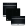 Whirlpool WOI5S8PM1SXA Beépíthető sütő + Whirlpool WMD54MX Beépíthető mikrohullámú sütő + Whirlpool WL S1360 NE Beépíthető indukciós főzőlap