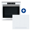 Whirlpool AKZM 8480WH Beépíthető sütő, fehér + Whirlpool WL S5360 BF/W Beépíthető indukciós főzőlap, fehér Whirlpool AKZM 8480WH Beépíthető sütő, fehér + Whirlpool WL S5360 BF/W Beépíthető indukciós főzőlap, fehér