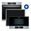 Bosch HBG676ES6 Beépíthető sütő+ Bosch PIF645HB1E Beépíthető indukciós főzőlap+ Bosch BFL634GS1 Beépíthető mikrohullámú sütő Bosch HBG676ES6 Beépíthető sütő+ Bosch PIF645HB1E Beépíthető indukciós főzőlap+ Bosch BFL634GS1 Beépíthető mikrohullámú sütő