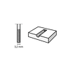 Dremel 2615990132 volfram-karbidno svrdlo, kvadratni vrh, 3,2 mm Dremel 2615990132 volfram-karbidno svrdlo, kvadratni vrh, 3,2 mm