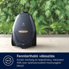 ELECTROLUX PD82-8DB Pure D8.2 szuper csendes porzsákos porszívó ELECTROLUX PD82-8DB Pure D8.2 szuper csendes porzsákos porszívó