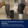Hygienic 600 vezetéknélk.állóporsz,kék