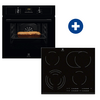Electrolux EOF3H50BK Beépíthető sütő + Electrolux EHF6547FXK Beépíthető kerámia főzőlap Electrolux EOF3H50BK Beépíthető sütő + Electrolux EHF6547FXK Beépíthető kerámia főzőlap