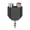 Hama 205187 FIC 3,5 mm utičnica – 2RCA muški stereo adapter Hama 205187 FIC 3,5 mm utičnica – 2RCA muški stereo adapter