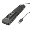TRUST Oila 10 portos USB 2.0 hub fekete