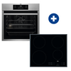 AEG BES33111XM Beépíthető sütő + AEG IKB64301FB Beépíthető indukciós főzőlap AEG BES33111XM Beépíthető sütő + AEG IKB64301FB Beépíthető indukciós főzőlap