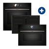 Bosch HMG778NB1 Beépíthető sütő mikrohullám funkcióval + Bosch PXX875D67E Beépíthető kerámia főzőlap + Bosch CMG7761B1 Beépíthető sütő mikrohullámú funkcióval Bosch HMG778NB1 Beépíthető sütő mikrohullám funkcióval + Bosch PXX875D67E Beépíthető kerámia főzőlap + Bosch CMG7761B1 Beépíthető sütő mikrohullámú funkcióval