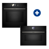 Bosch HMG778NB1 Beépíthető sütő mikrohullám funkcióval + Bosch CMG7761B1 Beépíthető kompakt sütő mikrohullám funkcióval Bosch HMG778NB1 Beépíthető sütő mikrohullám funkcióval + Bosch CMG7761B1 Beépíthető kompakt sütő mikrohullám funkcióval