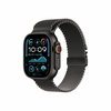 Apple W Ultra2v2 49mm BK Tit Milan LoopS