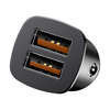 Baseus Square Metal autós gyorstöltő 30W, fekete (CCALLDS01) Baseus Square Metal autós gyorstöltő 30W, fekete (CCALLDS01)