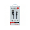 Swissten USB-A/USB-C Kábel 0,2m, fekete (71521101) Swissten USB-A/USB-C Kábel 0,2m, fekete (71521101)