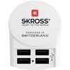 SKROSS USB fali töltő 4xUSB-A,4x1,2A