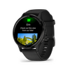 Garmin Venu 3 fekete, szilikon szíjjal (010-02784-01)