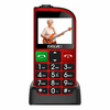 Evolveo EasyPhone FL nyomógombos mobiltelefon, piros (SGM EP-801-FLR) Evolveo EasyPhone FL nyomógombos mobiltelefon, piros (SGM EP-801-FLR)