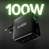 SBS GaN PD 100W Hálózati töltő (TETRGANTFT100WK) SBS GaN PD 100W Hálózati töltő (TETRGANTFT100WK)