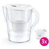 Brita Marella XL početni paket od 3,5 litara + 3 Maxtra PRO filtera, bijela (BR1052782) Brita Marella XL početni paket od 3,5 litara + 3 Maxtra PRO filtera, bijela (BR1052782)