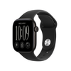 Apple Watch Series 12 GPS, 42 mm fekete alumíniumtok, fekete sportszíj, M/L (MJEC4MP/A)