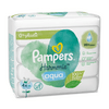 Pampers Aqua Plastic Free törlőkendő, 4x48 db, 192 db Pampers Aqua Plastic Free törlőkendő, 4x48 db, 192 db