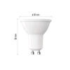 LED CLS MR16 7W 60W 806 lm GU10 WW