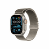 Apple W Ultra2v2 49mm NatTit Milan LoopS