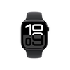 Apple Watch Series 10 GPS + Cellular - 42 mm-es kozmoszfekete alumíniumtok, fekete sportszíj - M/L (MWX73QH/A) Apple Watch Series 10 GPS + Cellular - 42 mm-es kozmoszfekete alumíniumtok, fekete sportszíj - M/L (MWX73QH/A)