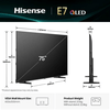 Hisense 75E7Q 75" 4K UHD QLED Smart televizor Hisense 75E7Q 75" 4K UHD QLED Smart televizor
