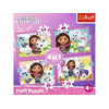 Puzzles - 4in1 - Gabbys adventures