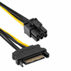 Adapter SATA PCI-Express 6 pin