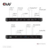 Club 3D CSV-2540 Notebook dokkoló