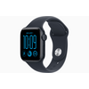 Apple Watch SE 3 (2026) GPS+Cellular, 40 mm éjfekete alumíniumtok, tengerészkék sportszíj, M/L (MJLJ4MP/A)