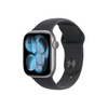 Apple Watch Series 11 GPS, 46 mm-es asztroszürke alumíniumtok, fekete sportpánt, M/L (MEV44MP/A)