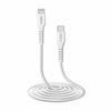 SBS - USB-C/Lightning kábel 18W 2m fehér