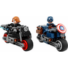 LEGO® Marvel Super Heroes Fekete Özvegy és Amerika Kapitány motorkerékpárok (76260) LEGO® Marvel Super Heroes Fekete Özvegy és Amerika Kapitány motorkerékpárok (76260)
