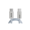 Avax CB610LB MAGNETY 100W USB-C mágneses gyorstöltő kábel, világoskék Avax CB610LB MAGNETY 100W USB-C mágneses gyorstöltő kábel, világoskék