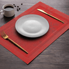 Karácsonyi tányéralátét 45x30 cm piros