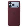 Apple iPhone 18 Pro Max szilikon tok, MagSafe-rögzítésű, burgindi (MK914ZM/A)