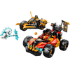 LEGO® Ninjago® Kai és Cole kombinálható járművei (71864)