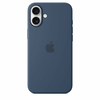 iPhone 16 Plus Silicone Case MagS. Denim