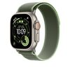 Apple Watch 49 mm-es zöld-élénk neonzöld Terep pánt – M/L – natúr titán (MFT54ZM/A)