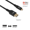Club 3D CAC-1563 USB-C - DisplayPort 2.1 Kábel, 2m