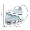 Tefal SV4210E0 Express Optimal gőzállomás, világoskék Tefal SV4210E0 Express Optimal gőzállomás, világoskék