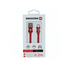 Swissten USB-A/USB-C Kábel 0,2m, piros (71521106) Swissten USB-A/USB-C Kábel 0,2m, piros (71521106)
