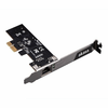 Akasa AK-PCCE25-01 2.5 Gigabit PCIe hálózati kártya Akasa AK-PCCE25-01 2.5 Gigabit PCIe hálózati kártya