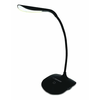 LED asztali lámpa, fekete, érintőkapcs