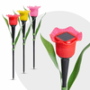 Leszúrható szolár tulipán 3 szín