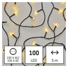 Emos LED fényfüzér, melegfehér, 5m (D4GW02)